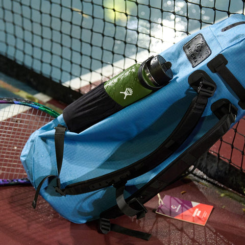 Cancha Racquet Bag Voyager - Water-resistant Customizable 3-Racket Tennis Backpack 